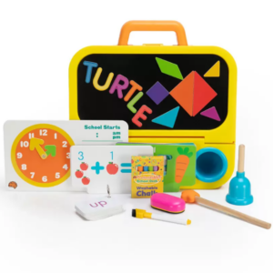 pretendables school desk with items included