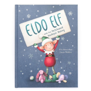 front of book eldo elf and the patchwork bunny