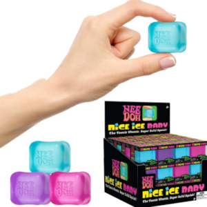 blue pink and purple mini nice cube with boxes