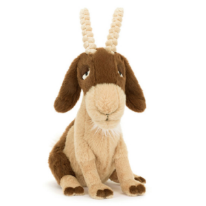 front of glenny goat plush from Jellycat