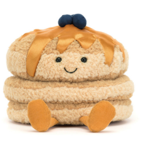 FRONT VIEW OF PLUSH PANCAKES FROM JELLYCAT