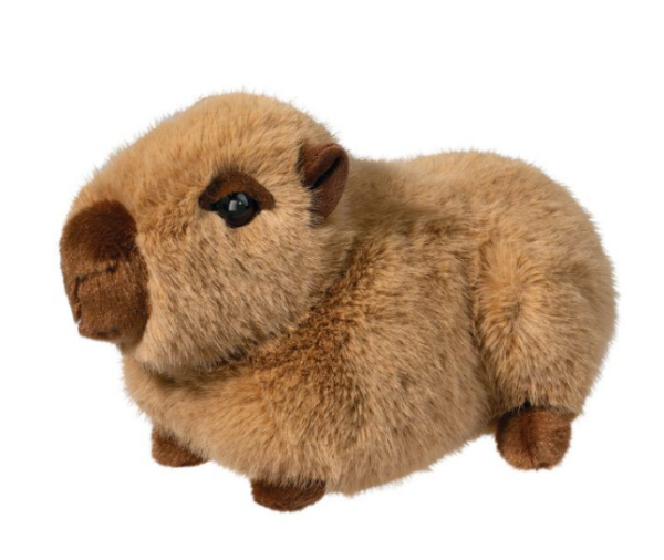 brown capybara plush