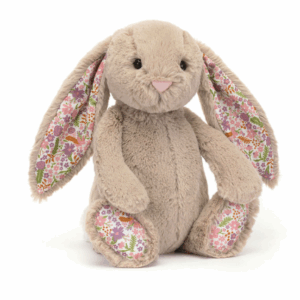 beige bunny plush