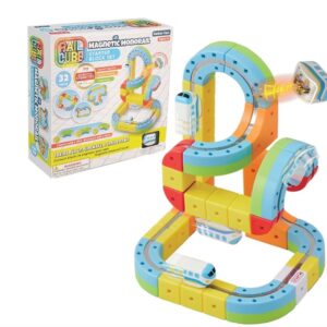 Rail Cube Magnetic Monorail Starter Set Box and Product