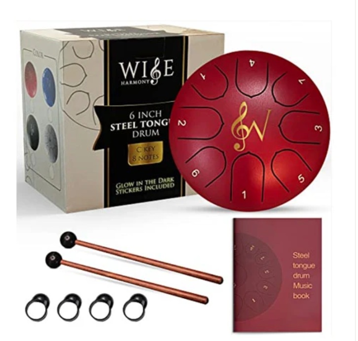 Wise Harmony Steel Drum Red
