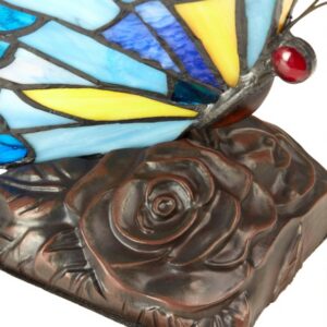 butterfly lamp closeup